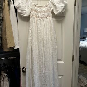 DISSH White Maxi Dress - NWT